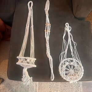 Handmade Macrame Plant Hangers